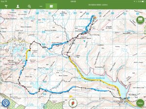 Packrafting route Eden Valley